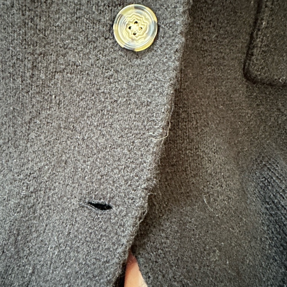 Torrid Beige / Black Colorblock Button Front Card… - image 3